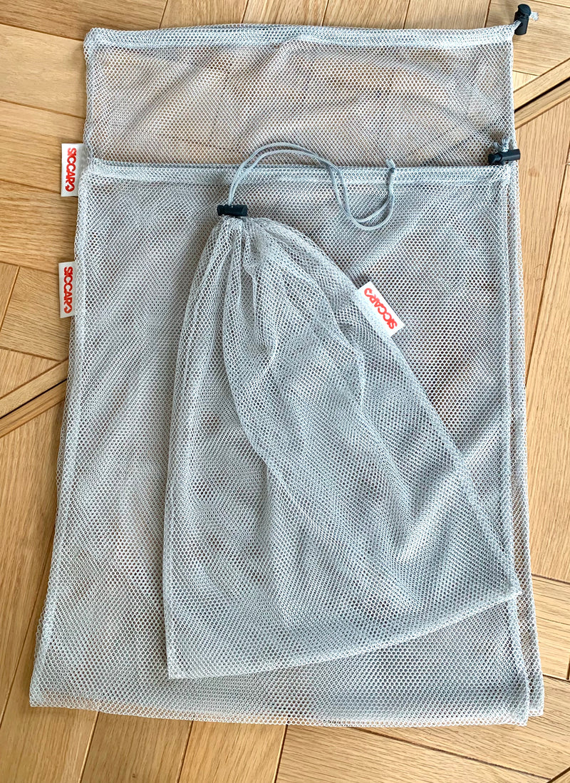 Siccaro Sustainable Laundry Bags / L DryGloves and others Grey